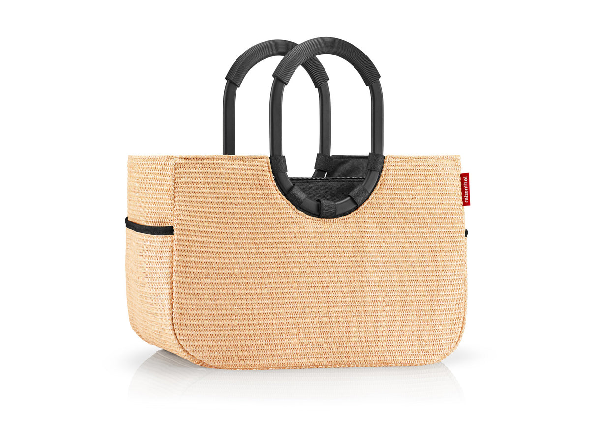 reisenthel loopshopper M frame raffia black Freisteller 2