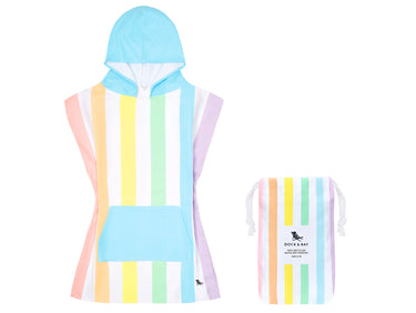 Dock & Bay Kinder-Badeponcho Unicorn Waves 75x55cm Freisteller 1