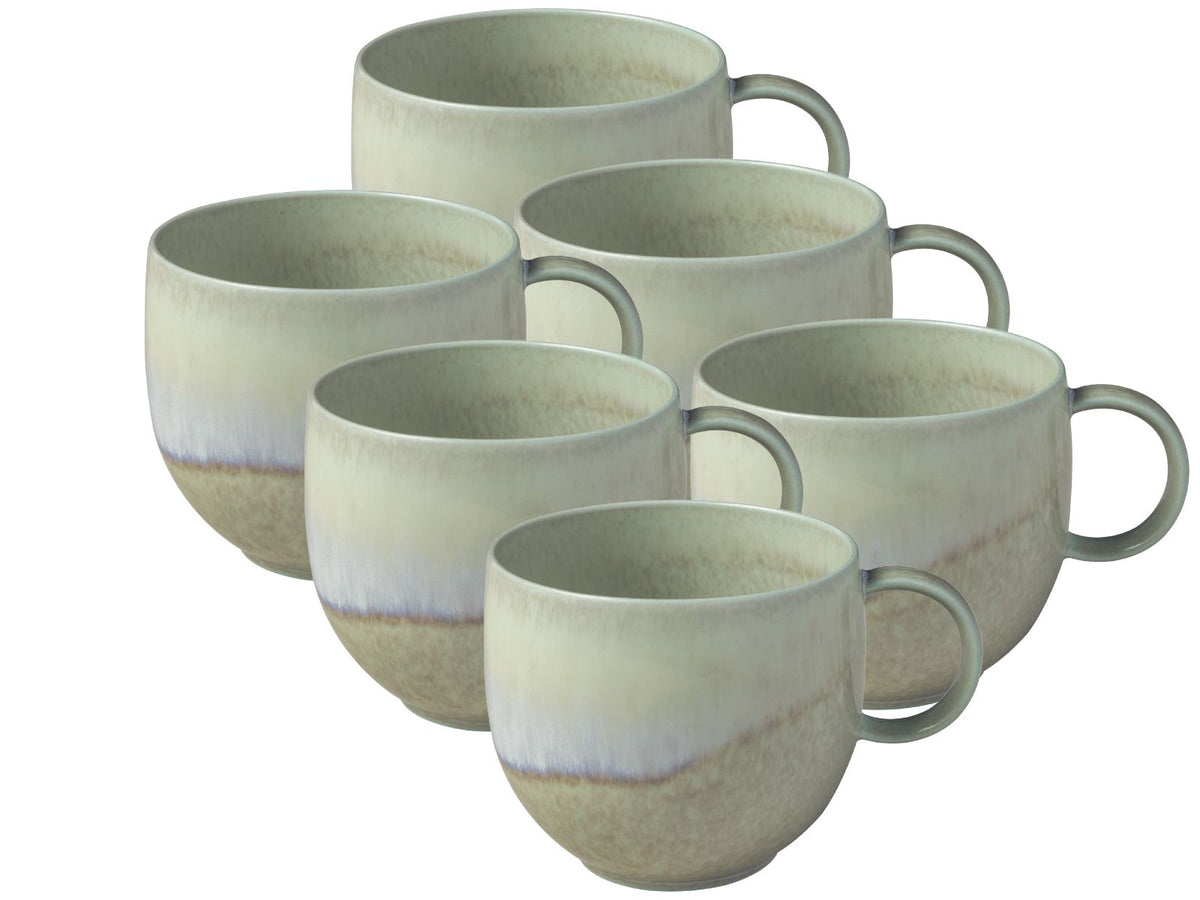 like Villeroy & Boch Perlemor Alga Becher mit Henkel 0,29l Set6 Freisteller