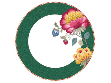 PIP STUDIO Fantasy Speiseteller green 26,5cm Freisteller