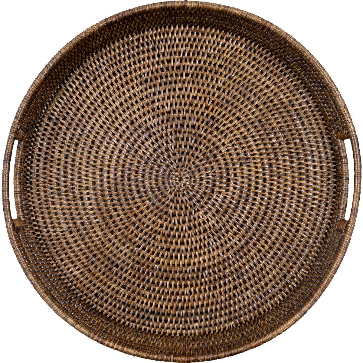 Greengate Tablett rund brown Set2