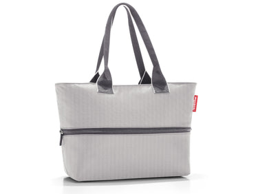 reisenthel shopper e1 herringbone grey Freisteller 1