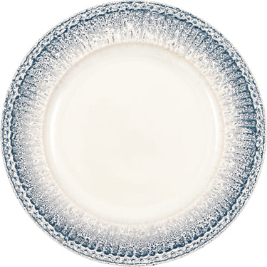Greengate Alice Speiseteller ripple blue 26,5cm