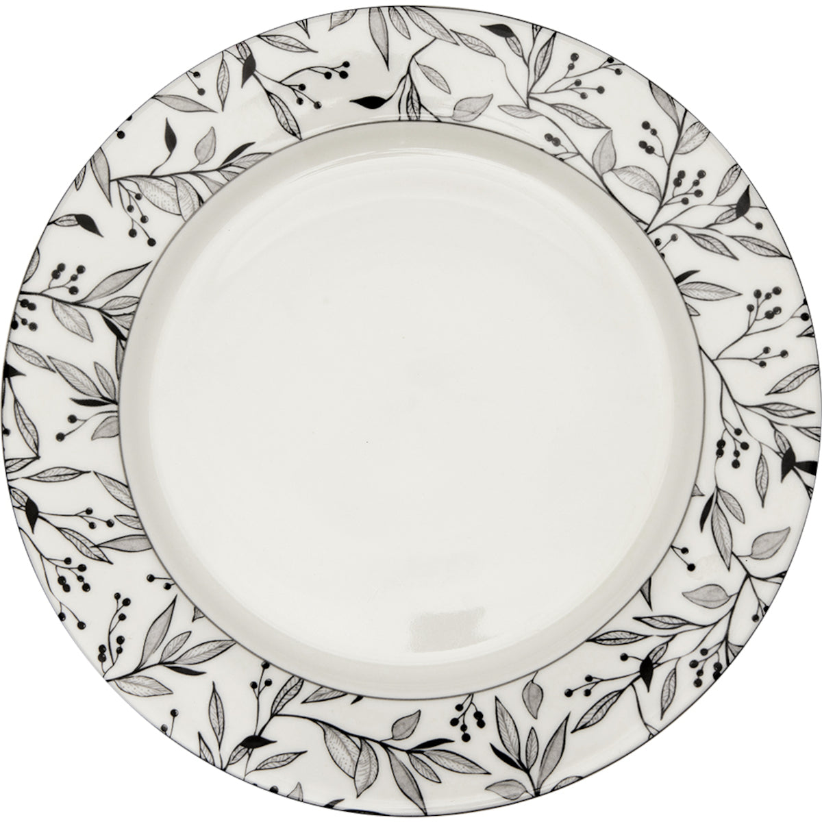 Greengate Drew Speiseteller weiss 25,6cm Freisteller