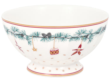 Greengate Juana French Bowl xlarge white 13,5cm Freisteller 1