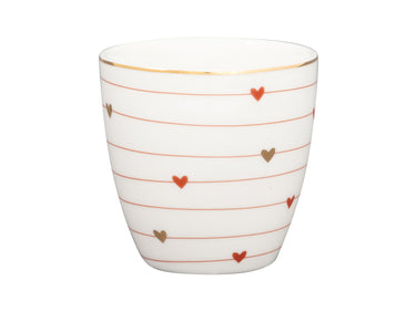 Greengate Grace Mini Latte Cup white 0,13l Freisteller 1
