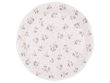 Greengate Elements Eileen Frühstücksteller white 20,5cm Freisteller 1