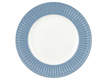 Greengate Alice Frühstücksteller klein sky blue 17,5cm Freisteller 1