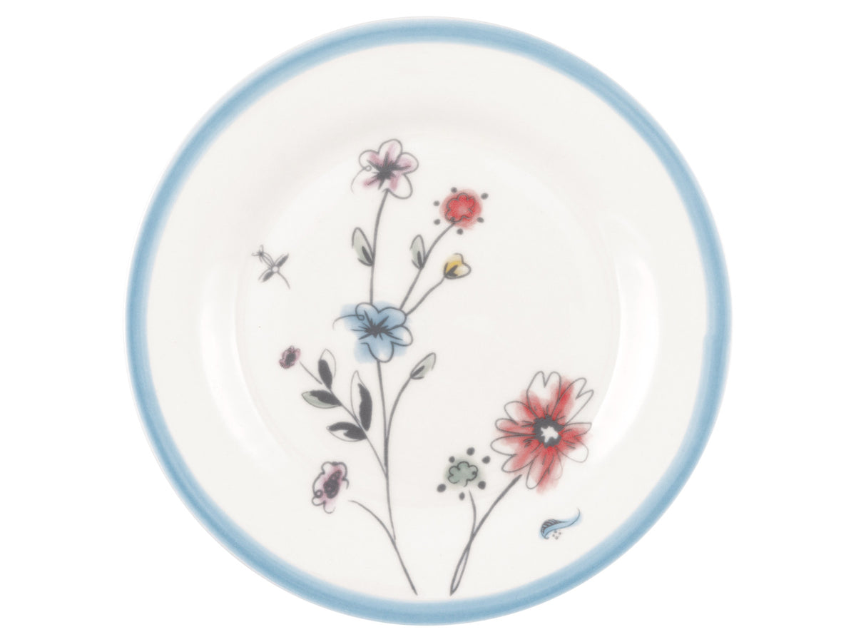 Greengate Venissa Frühstücksteller white 20cm Freisteller 1
