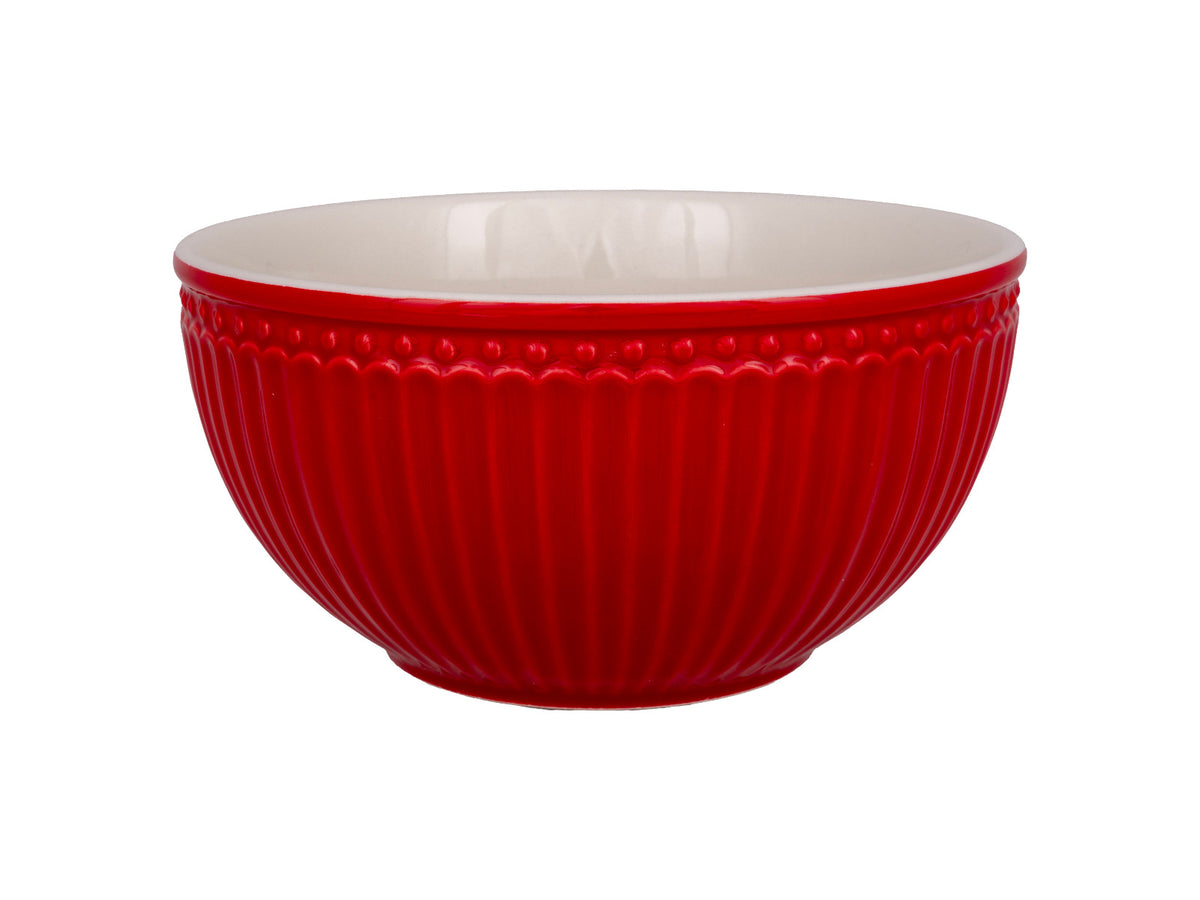 Greengate Alice Servierschüssel red medium 17,3cm Freisteller