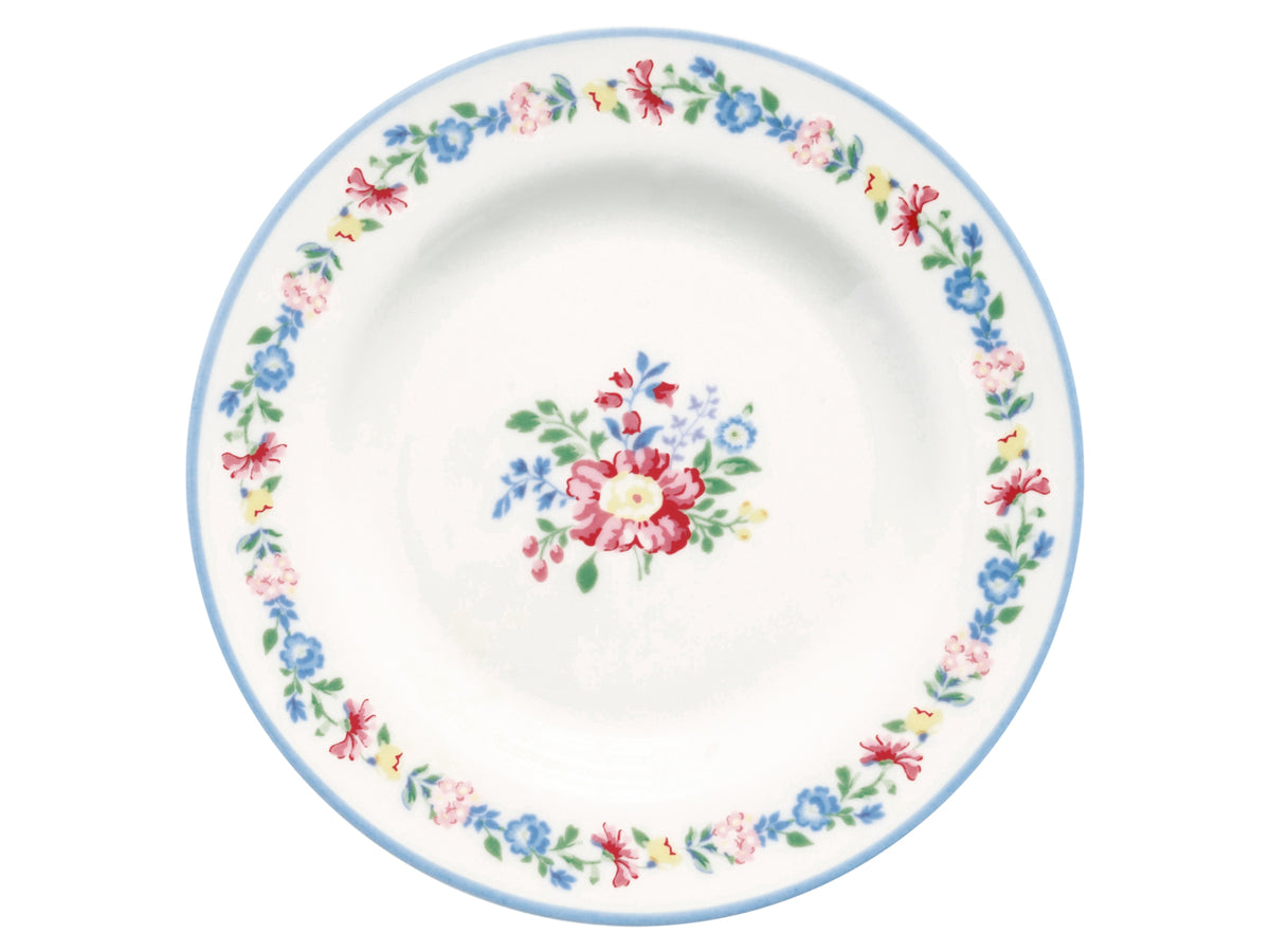 Greengate Elina Brotteller white 15cm Freisteller 1