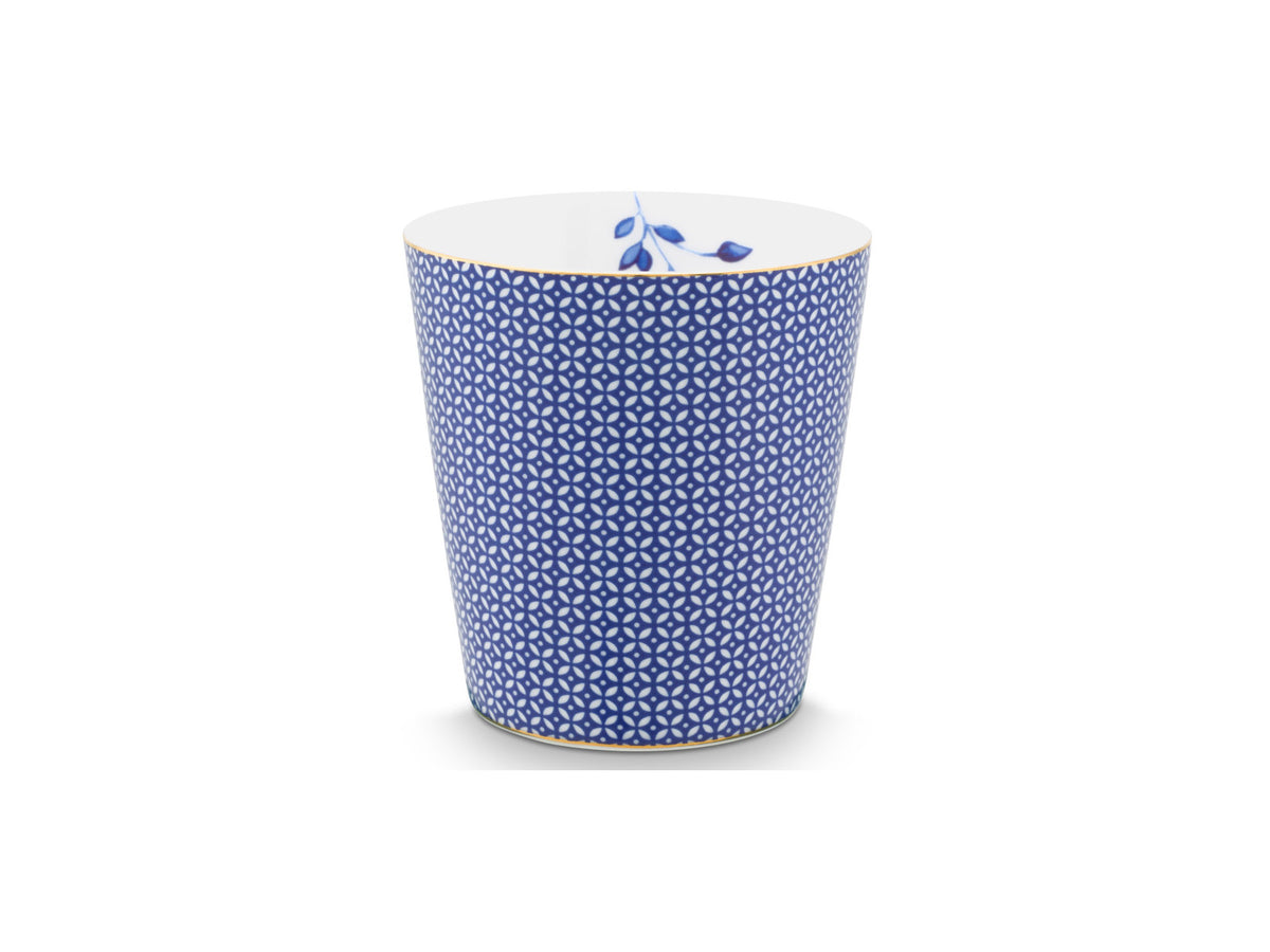 PIP STUDIO Royal Tiles Becher & Teebeutelablage Set blau 230 ml Freisteller