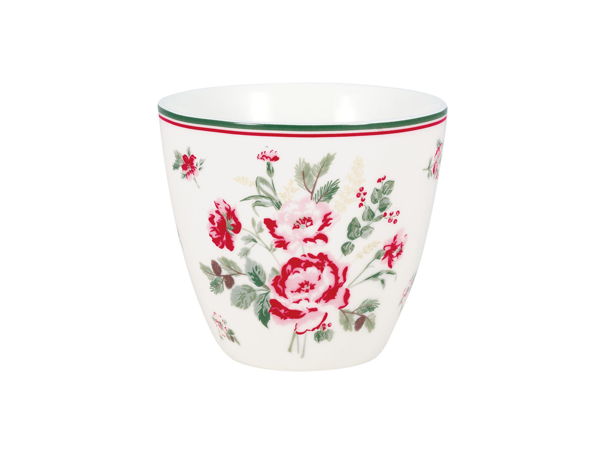Greengate Leonora Latte cup white 0,35l