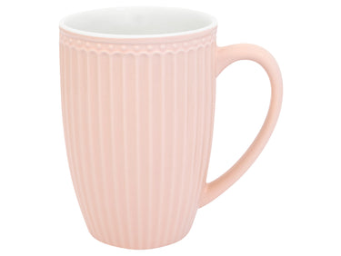 Greengate Alice Becher mit Henkel groß pale pink 0,5l Freisteller 1
