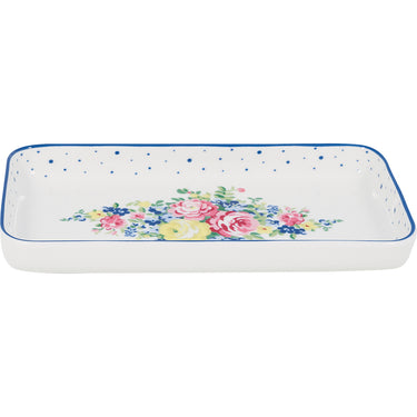 Greengate Laura Tablett weiss 24,5cm Freisteller 1