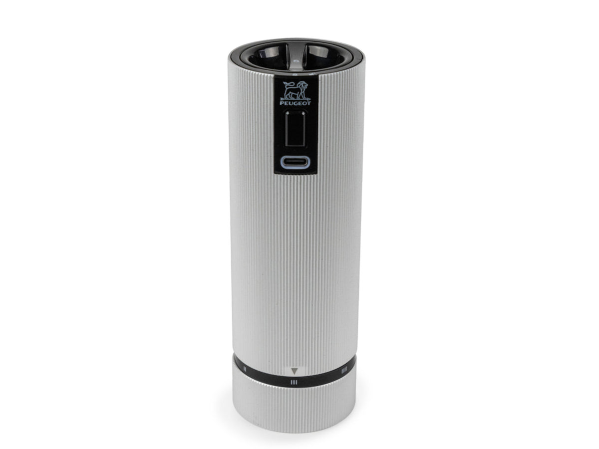 PEUGEOT LINE Salzmühle elektrisch u'Select Z Aluminium 15 cm Freisteller 1