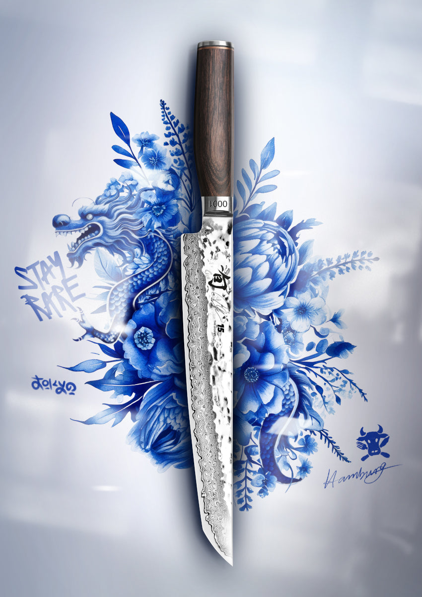 KAI Shun Premier Tim Mälzer Tanto Messer 25cm Lifestyle 1