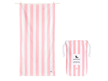 Dock & Bay Beach Towel XL Malibu Pink 200x90cm Freisteller 1