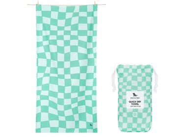 Dock & Bay Beach Towel XL Check Mate 200x90cm Freisteller 1