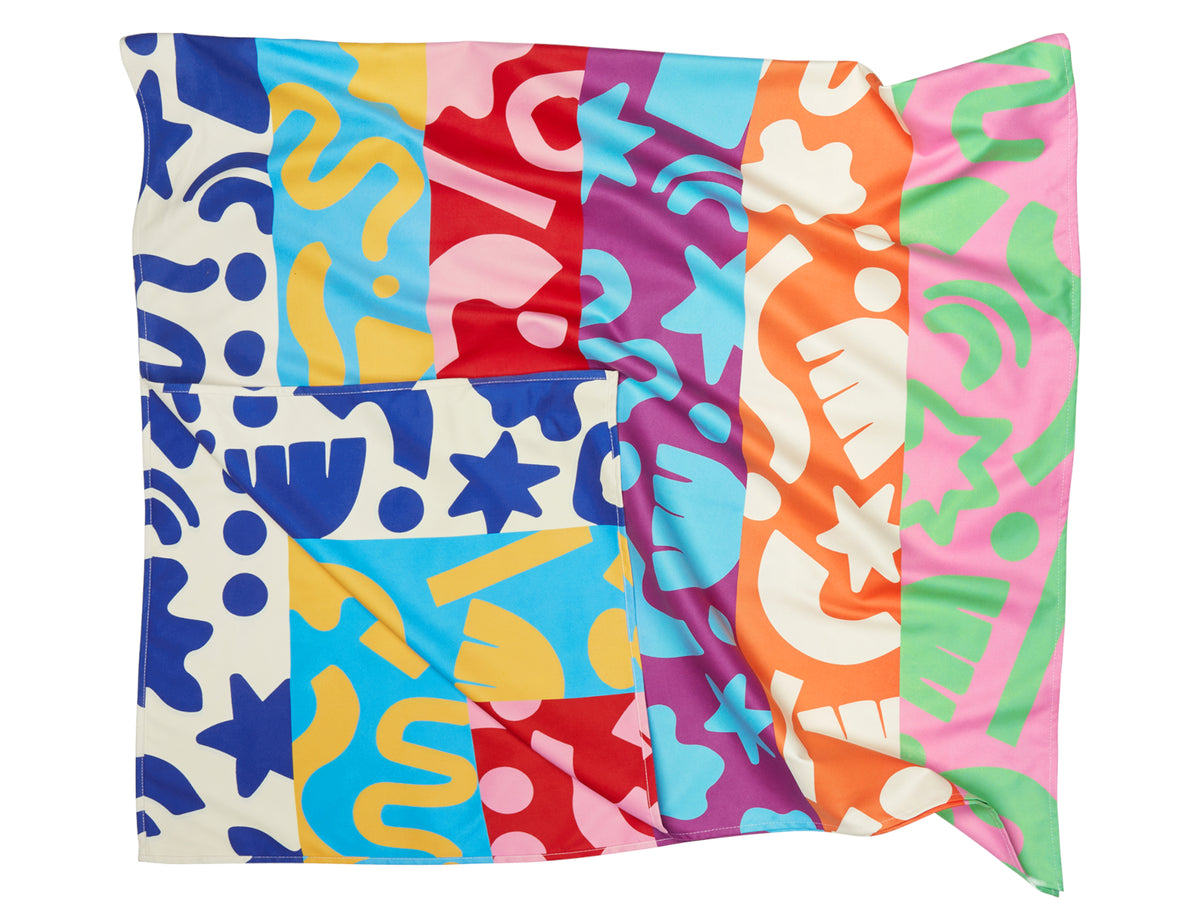 Dock & Bay Kids Beach Towel L Power of Positivity 160x90cm Freisteller 3