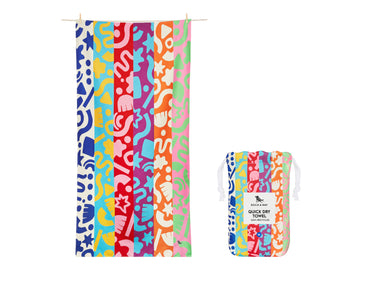 Dock & Bay Kids Beach Towel M Power of Positivity 130x70cm Freisteller 1