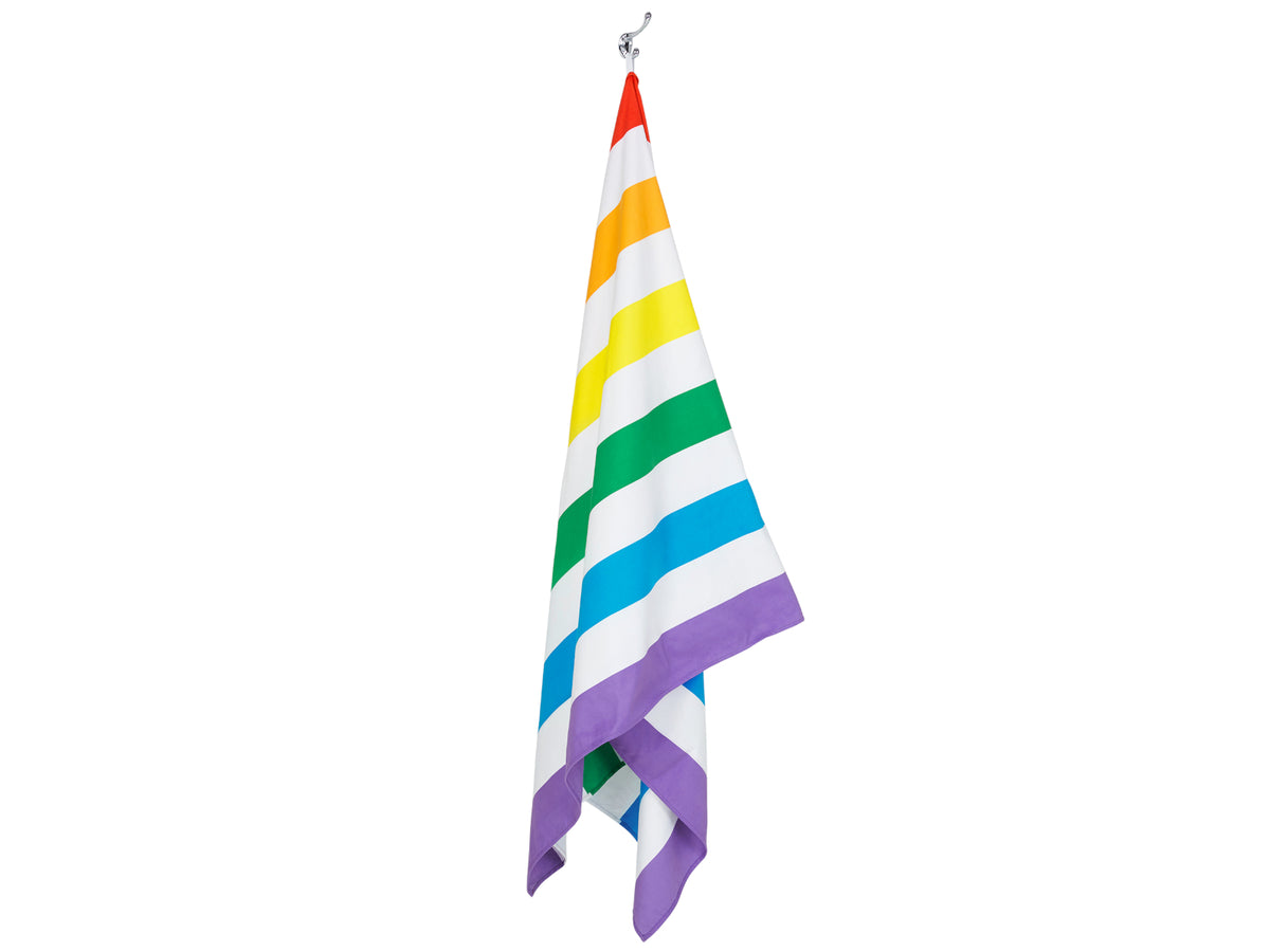Dock & Bay Beach Towel L Rainbow Skies 160x90cm Freisteller 2