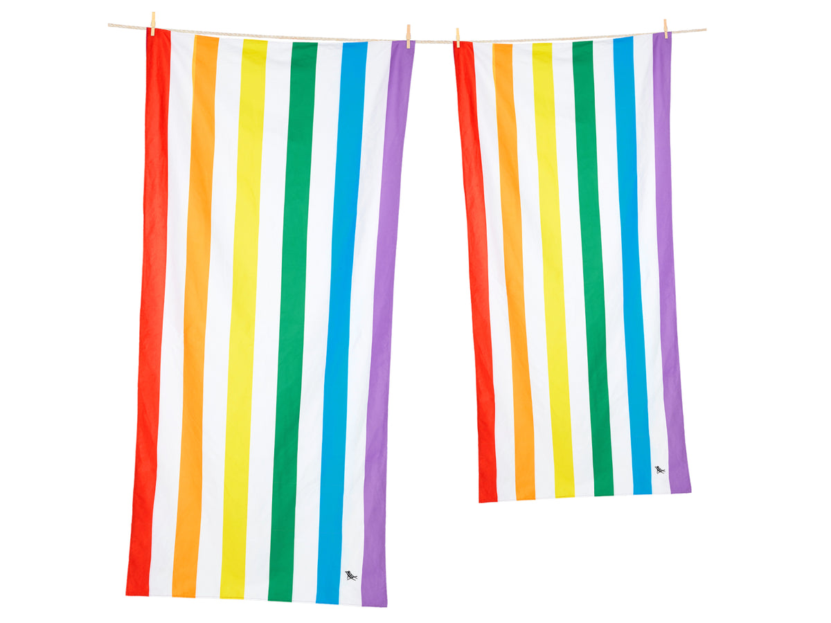 Dock & Bay Beach Towel XL Rainbow Skies 200x90cm Freisteller 4