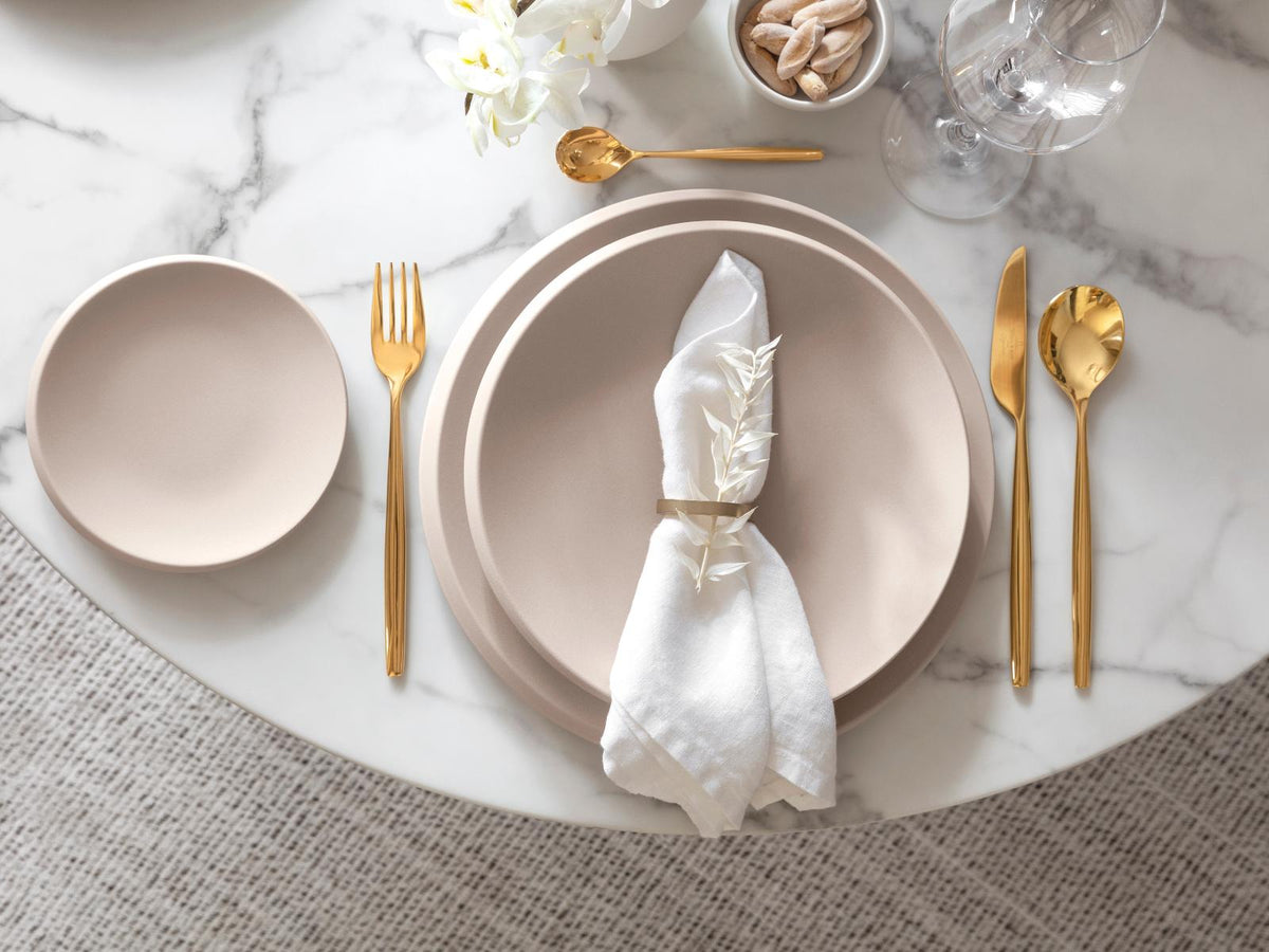 Villeroy & Boch NewMoon beige Schale tief 29 cm Set6 Lifestyle4