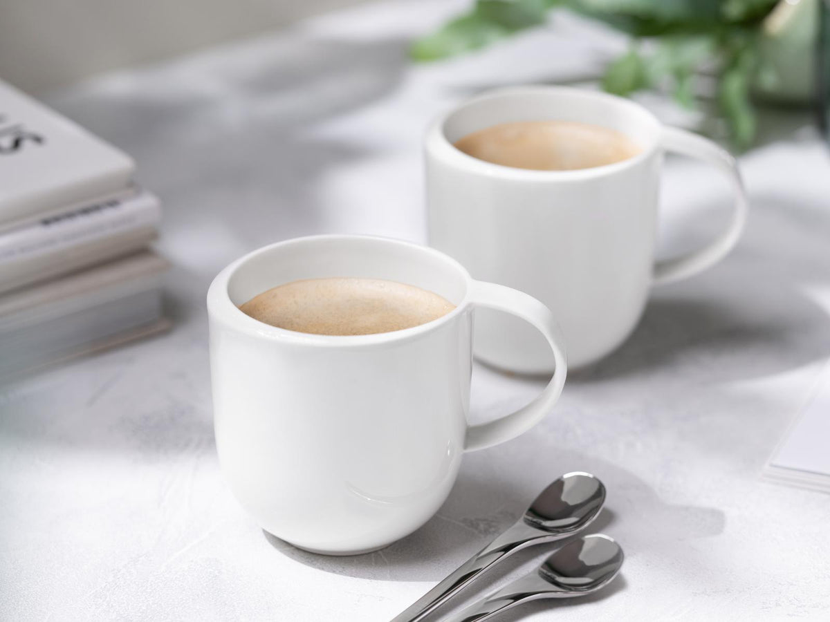 Villeroy & Boch NewMoon Becher mit Henkel 0,39 l Set6