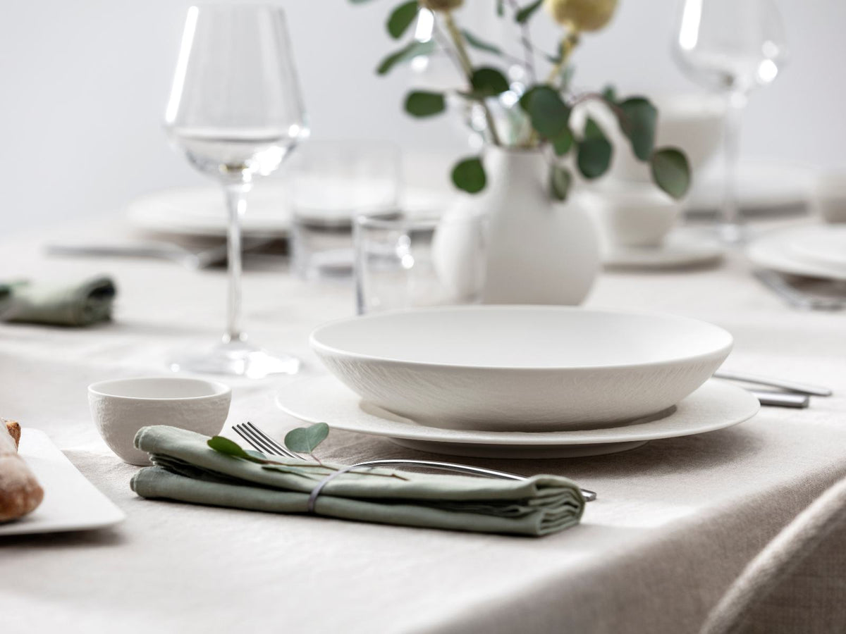 Villeroy & Boch Manufacture Rock blanc Schale tief 29 cm Set6