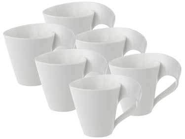 Villeroy & Boch New Wave Kaffeeobertasse 0,2 l Set6 Freisteller