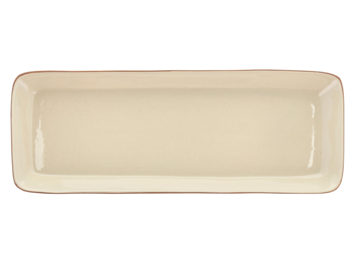 Bitz Servierplatte Wood/Sand 38 x 14 cm