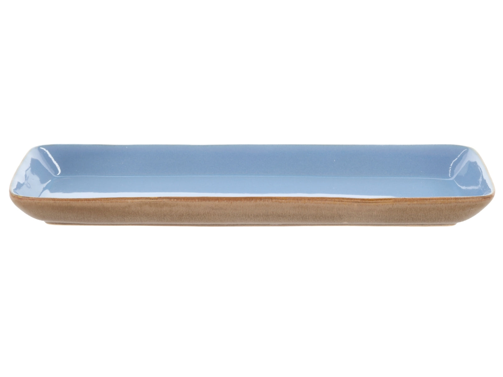 Bitz Servierplatte Wood/Ocean 38 x 14 cm