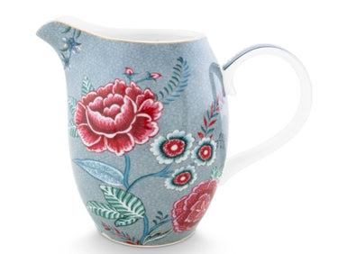 PIP STUDIO Flower Festival Krug Light Blue 0,95 l