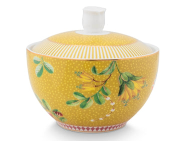 PIP STUDIO La Majorelle Zuckerdose gelb 0,3 l