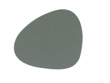 LIND DNA NUPO Untersetzer Curve pastel green 11 x 13 cm