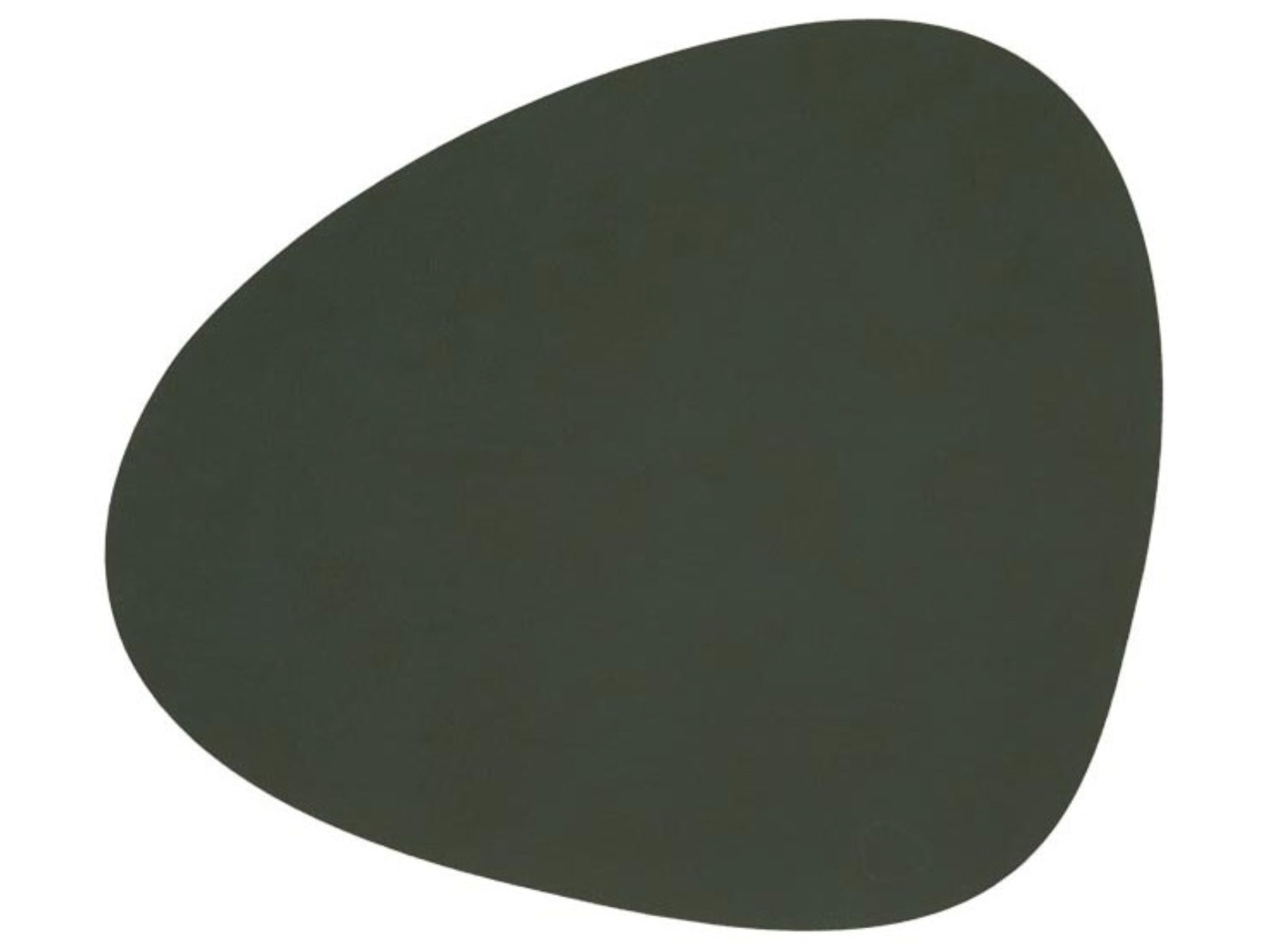 LIND DNA NUPO Tischset Curve L dark green 37 x 44 cm