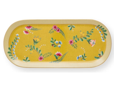 PIP STUDIO La Majorelle Tortenplatte gelb 33,3 x 15,5 cm