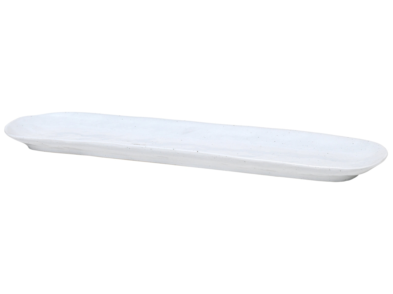 Broste Copenhagen Shape Soft Grey Platte 40 x 11 cm
