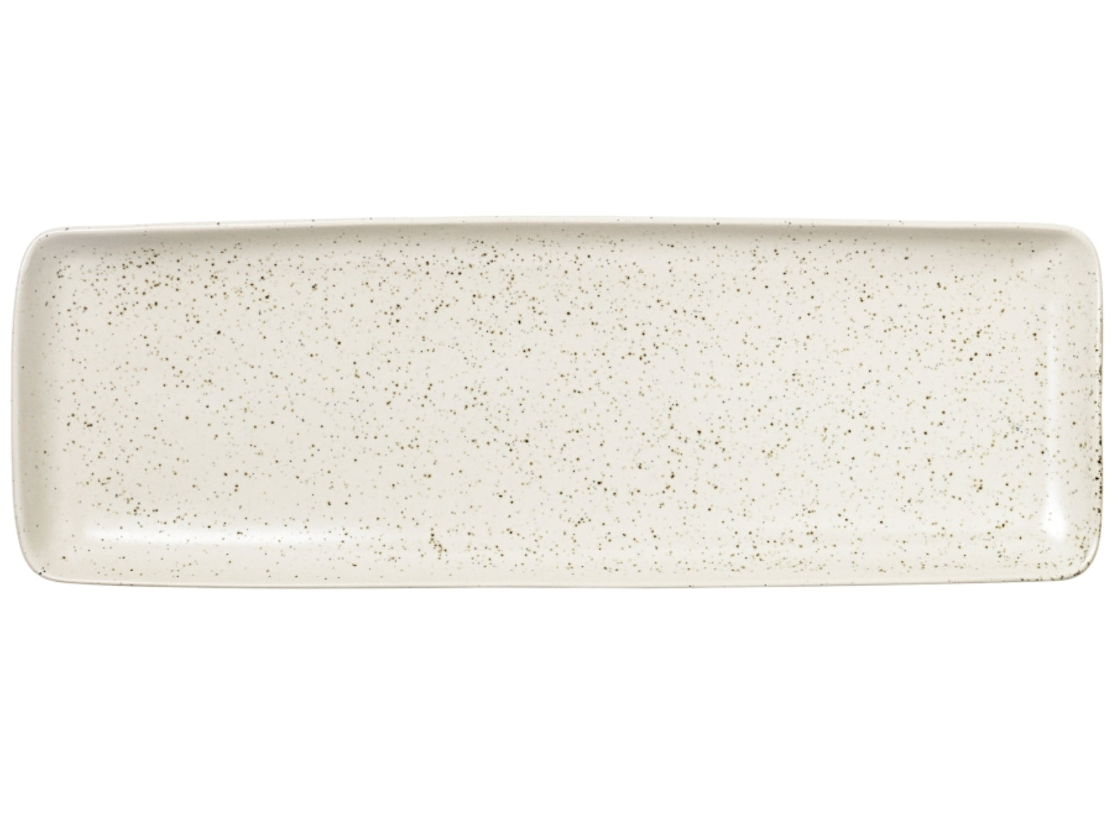 5710688197095 Broste Copenhagen NORDIC VANILLA Platte eckig 12,5 x 35 cm