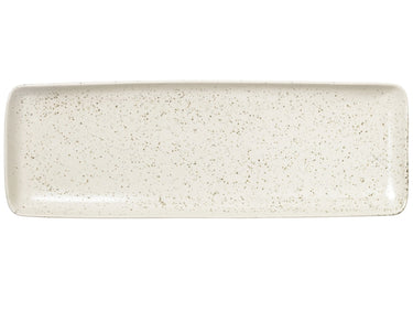 5710688197095 Broste Copenhagen NORDIC VANILLA Platte eckig 12,5 x 35 cm
