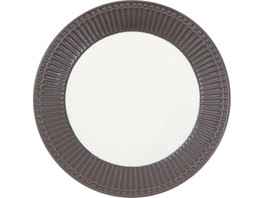 Greengate Alice Frühstücksteller dark chocolate 23 cm