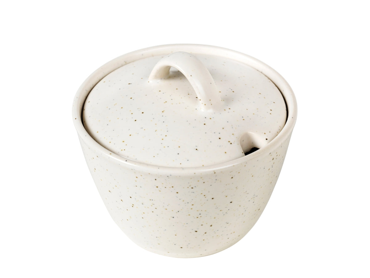 5710688197279 Broste Copenhagen NORDIC VANILLA Zuckerdose 10,5 cm