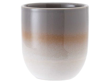 ladelle 61771 CAFE Becher ohne Henkel grau schattiert 0,3 l