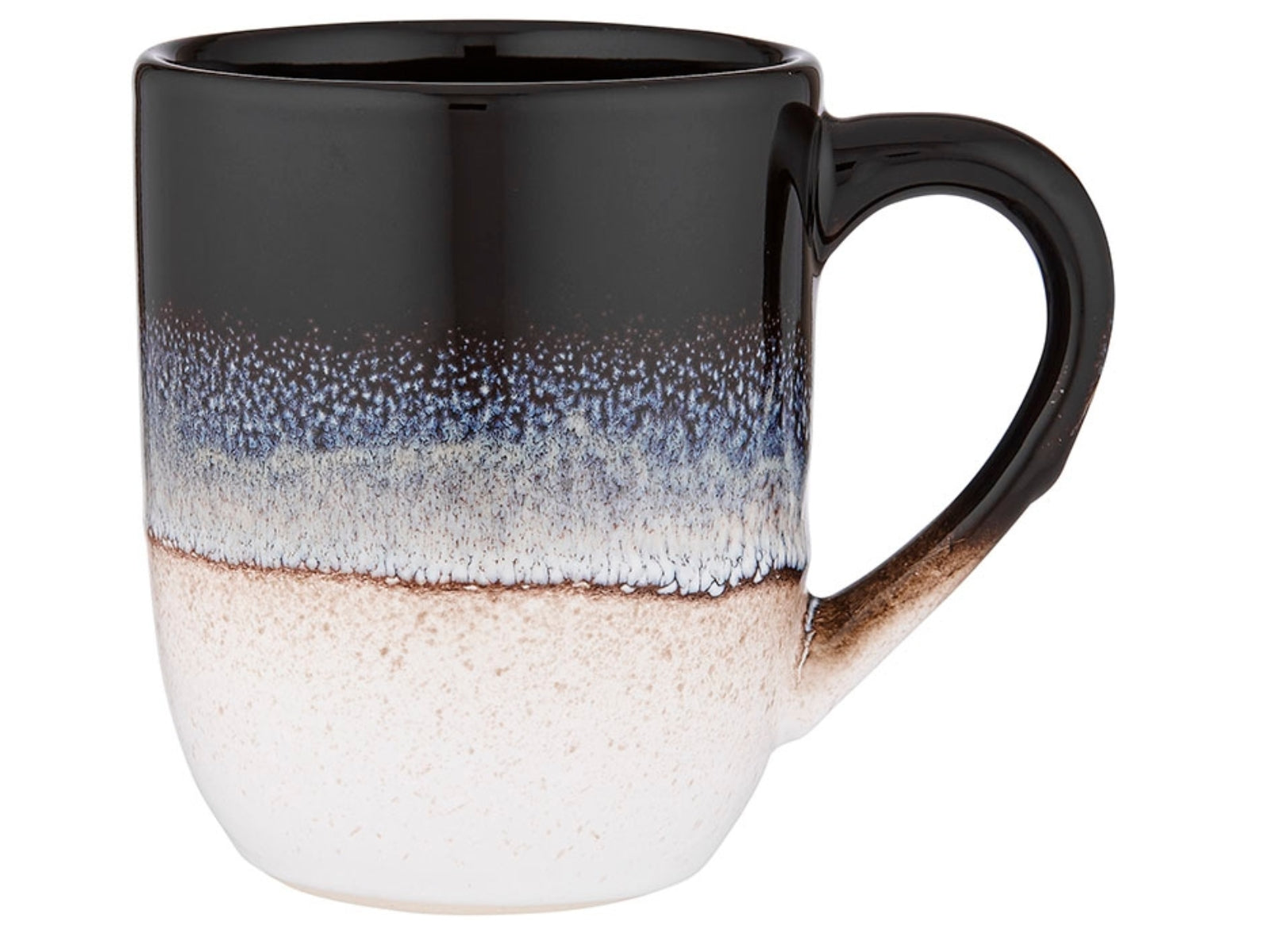 9314689913904 ladelle CAFE Becher mit Henkel schattiert schwarz 0,3 l