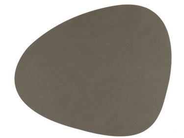 LIND DNA NUPO Tischset Curve L army green 37 x 44 cm