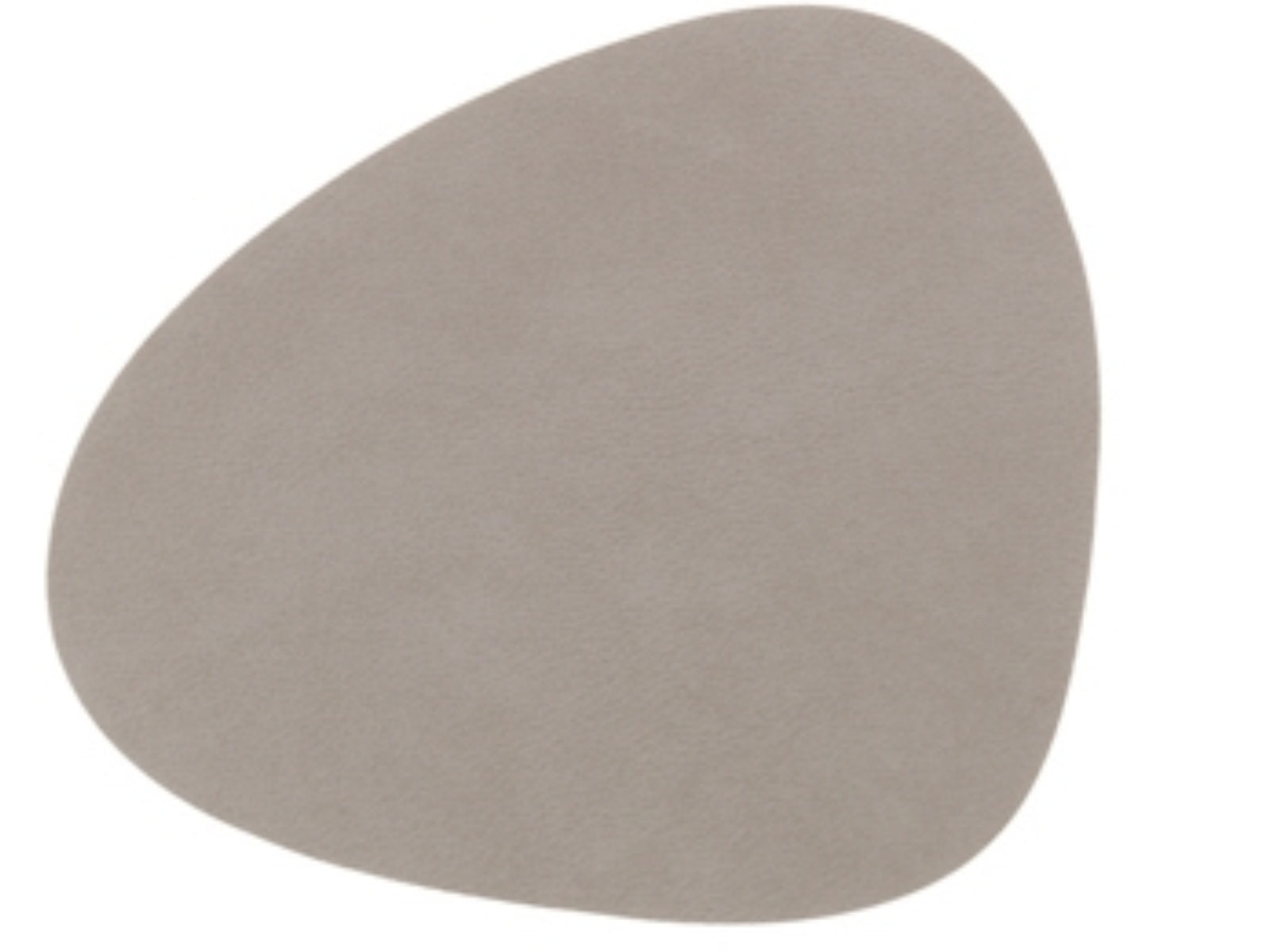 LIND DNA NUPO Untersetzer Curve light grey 11 x 13 cm