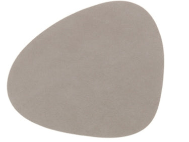 LIND DNA NUPO Untersetzer Curve light grey 11 x 13 cm