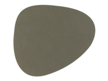 LIND DNA NUPO Untersetzer Curve army green 11 x 13 cm