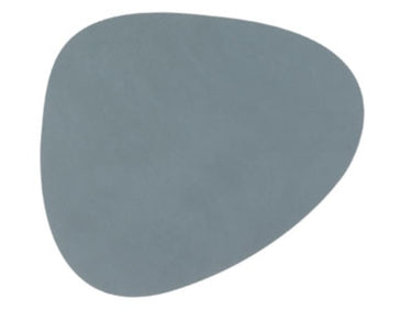 LIND DNA NUPO Untersetzer Curve light blue 11 x 13 cm